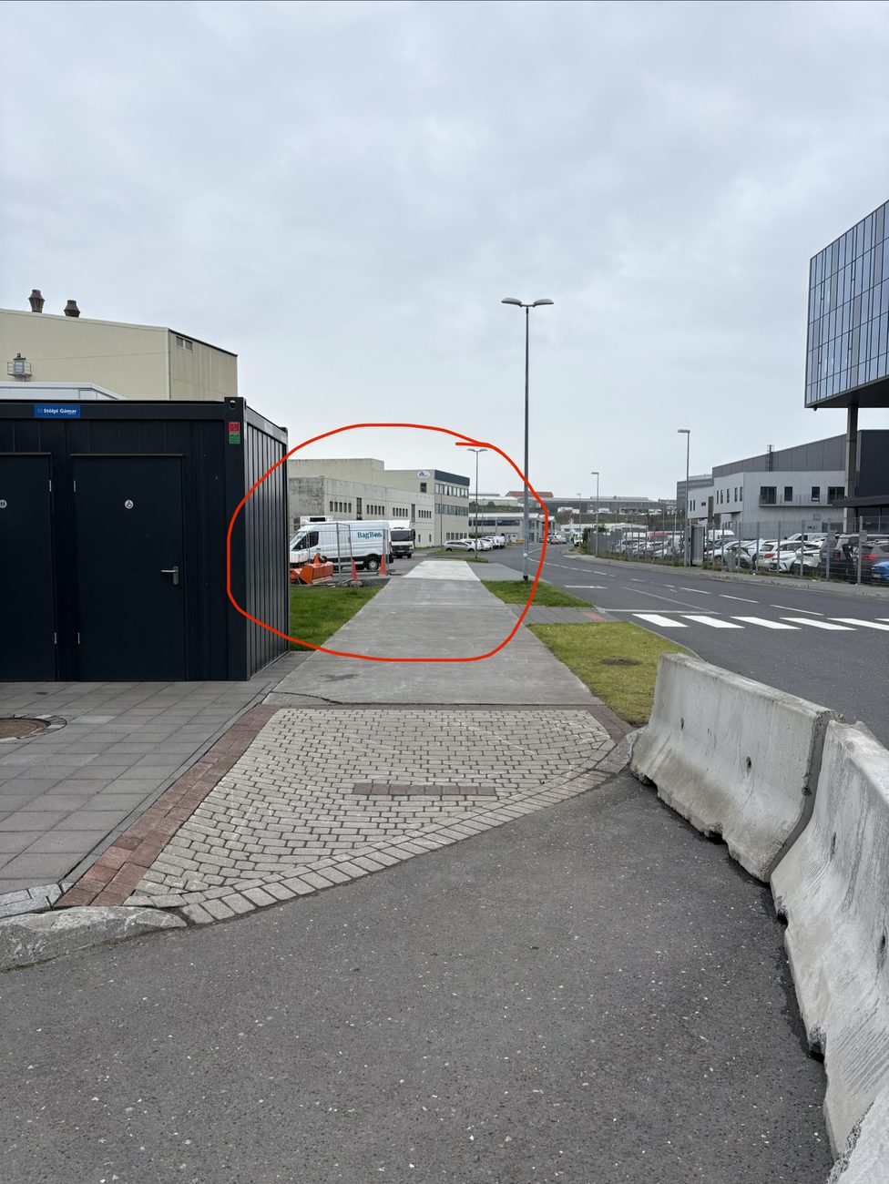 BagBee meeting point at Skarfabakki 315